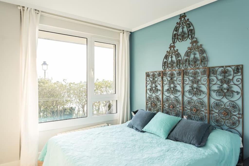 Flat With 160 M Of Garden, Sea Views Bilbao-Getxoアパートメント エクステリア 写真